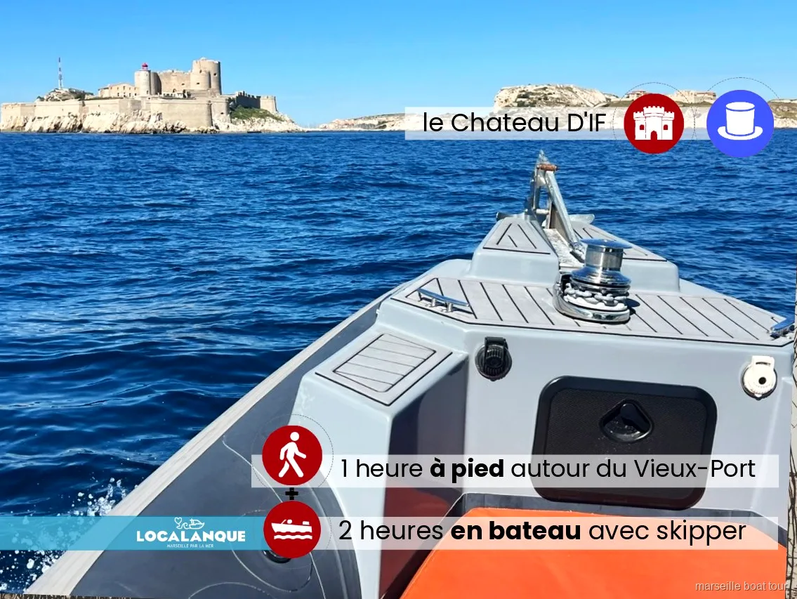 Interno del Château d'If sul tour di Marsiglia dedicato al Conte di Montecristo
